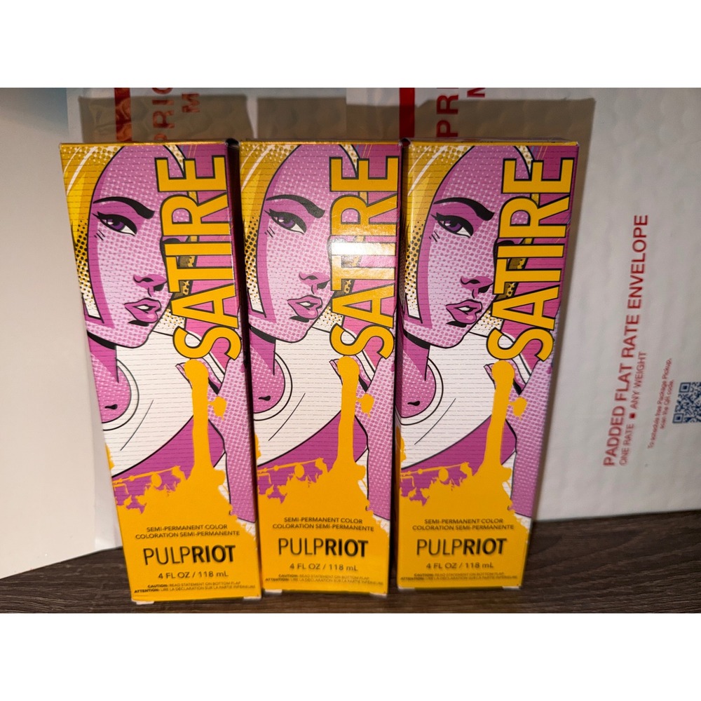 Pulp Riot Semi Permanent Hair‎ Color SATIRE fashion